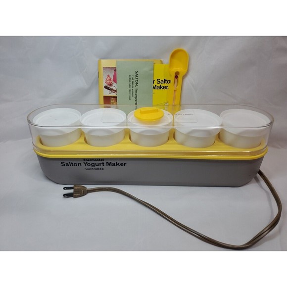 Salton Kitchen Vintage Salton Yogurt Maker Thermostat Controlled